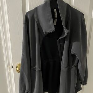 Lululemon Athletica Gray Utility Jacket